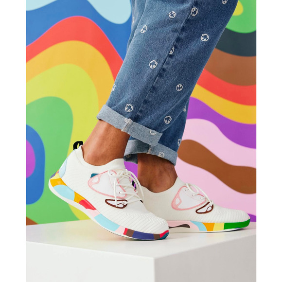 Vessi Everyday Move Limited Edition Pride Rainbow Waterproof Sneaker Womens 7 - Picture 3 of 15